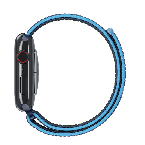 Abyss Blue/Moss Green Sport Loop for Apple Watch iSTRAP
