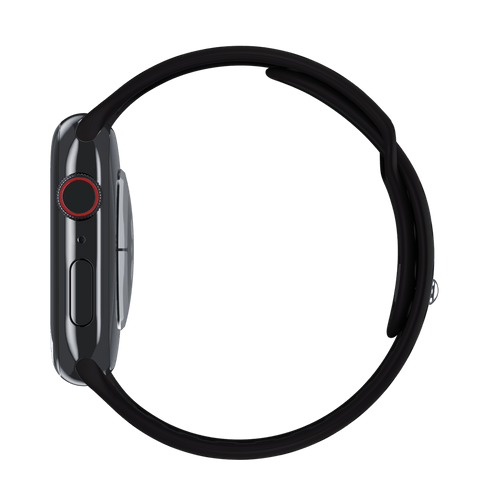 Anthracite/Black Sport Band Active for Apple Watch iSTRAP
