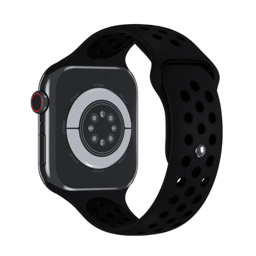 Anthracite/Black Sport Band Active for Apple Watch iSTRAP
