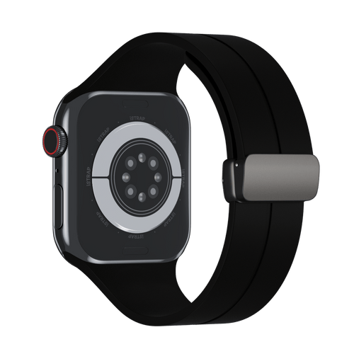 Black D-Buckle Sport Band for Apple Watch iSTRAP