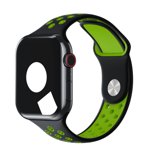 Black/Lime Blast Sport Band Active for Apple Watch iSTRAP