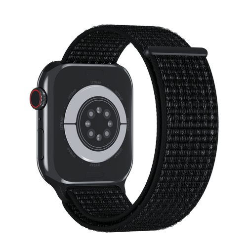 Black/Pure Platinum Sport Loop for Apple Watch iSTRAP