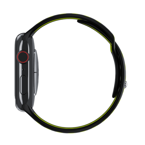 Black/Volt Sport Band Active for Apple Watch iSTRAP