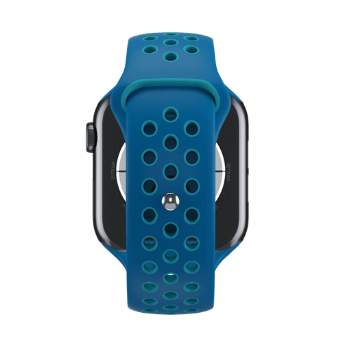 Blue Orbit/Gamma Blue Sport Band Active for Apple Watch iSTRAP