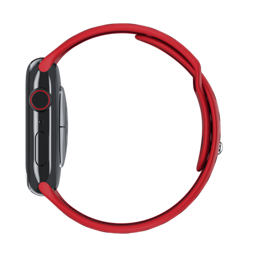 Bright Crimson/Gym Red Sport Band Active for Apple Watch iSTRAP