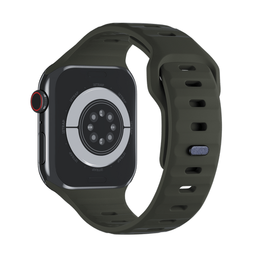 Dark Grey Sport Band Groove for Apple Watch iSTRAP