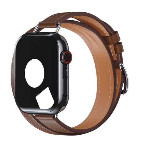 Fauve Attelage Double Tour for Apple Watch iSTRAP