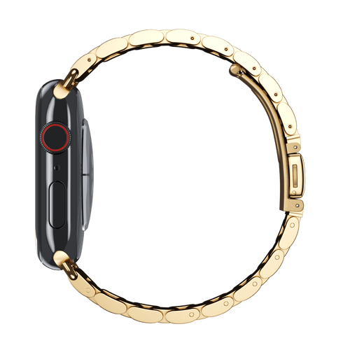 Gold Tri-Link Bracelet for Apple Watch iSTRAP