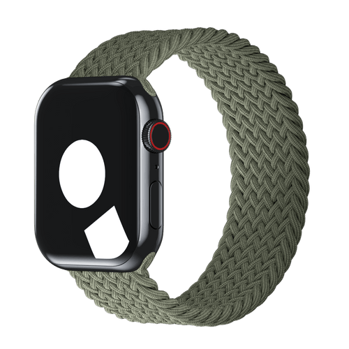 Inverness Green Braided Solo Loop for Apple Watch iSTRAP