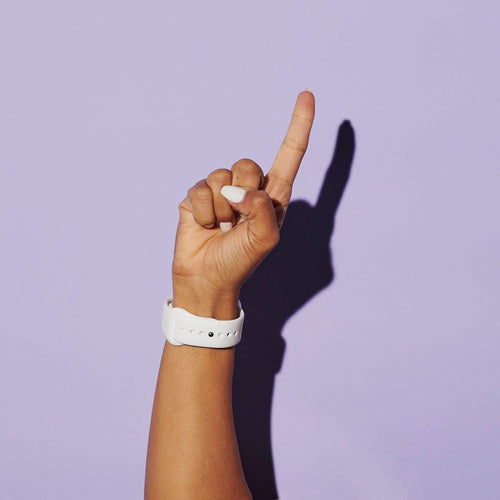 White Sport Band for Apple Watch iSTRAP