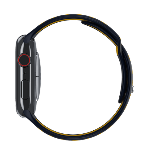 Obsidian/Daffodil Sport Band Active for Apple Watch iSTRAP