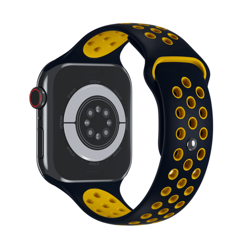 Obsidian/Daffodil Sport Band Active for Apple Watch iSTRAP