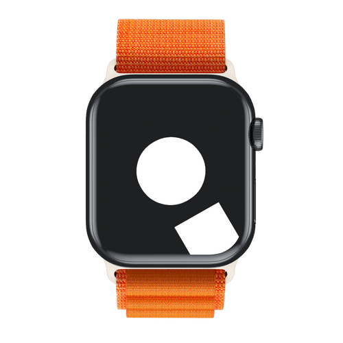 Orange Alpine Loop for Apple Watch iSTRAP