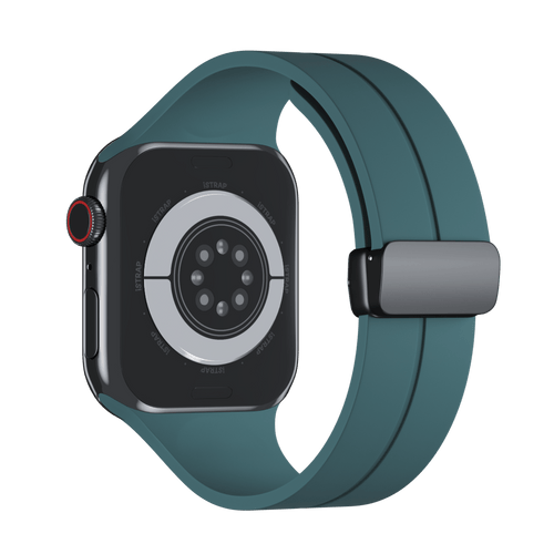 Pine Green D-Buckle Sport Band for Apple Watch iSTRAP