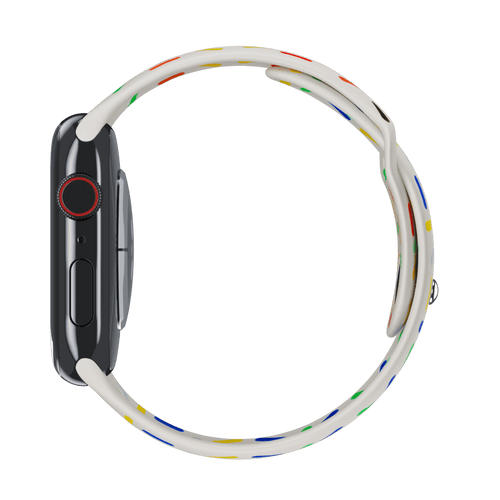 Snow Pride Confetti Sport Band for Apple Watch iSTRAP