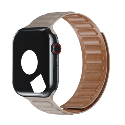 Starlight Leather Link for Apple Watch iSTRAP