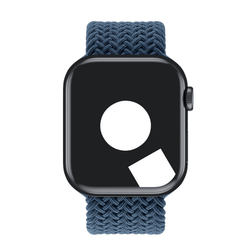 Storm Blue Braided Solo Loop for Apple Watch iSTRAP