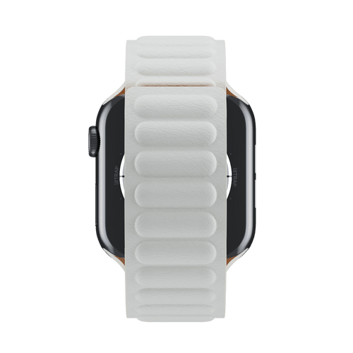 White Leather Link for Apple Watch iSTRAP