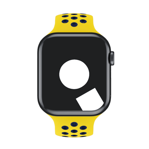 Yellow/Obsidian Sport Band Active for Apple Watch iSTRAP