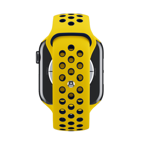 Yellow/Obsidian Sport Band Active for Apple Watch iSTRAP
