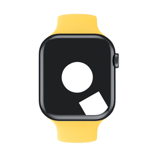 Yellow Sport Band for Apple Watch iSTRAP