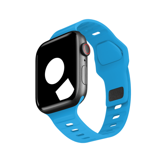 Blue Sport Band Groove for Apple Watch