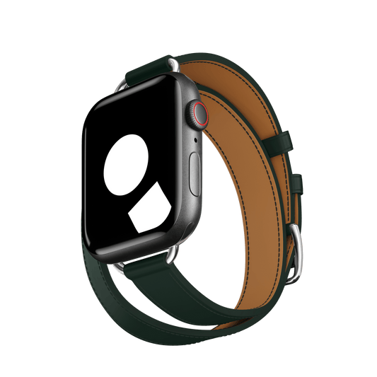Vert Rousseau Attelage Double Tour for Apple Watch