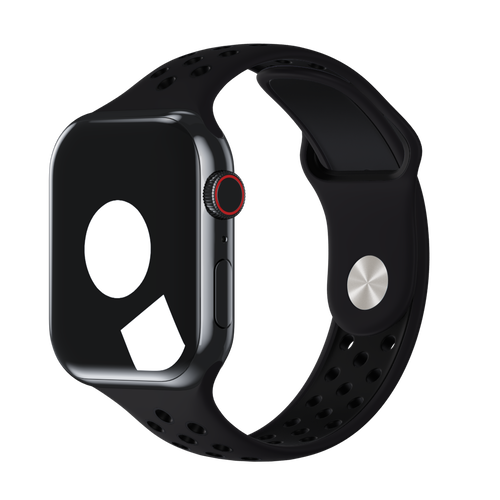 Anthracite/Black Sport Band Active for Apple Watch