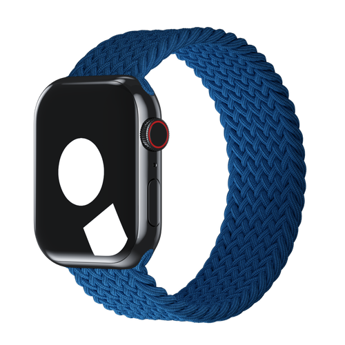 Atlantic Blue Braided Solo Loop for Apple Watch iSTRAP