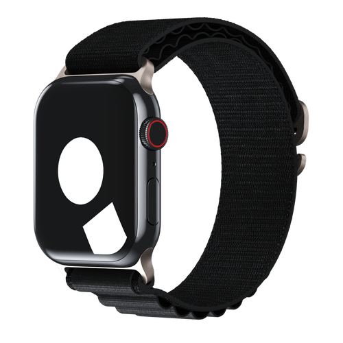 Black Alpine Loop for Apple Watch iSTRAP