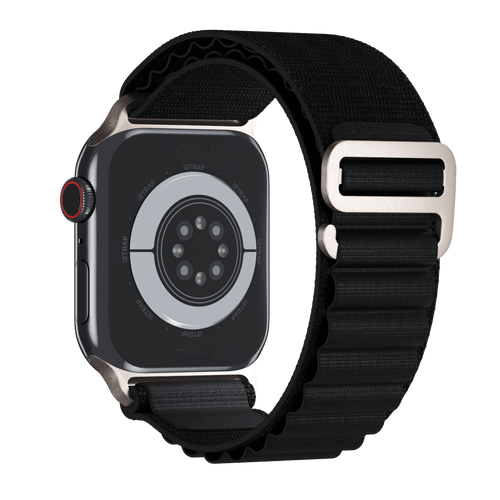 Black Alpine Loop for Apple Watch iSTRAP