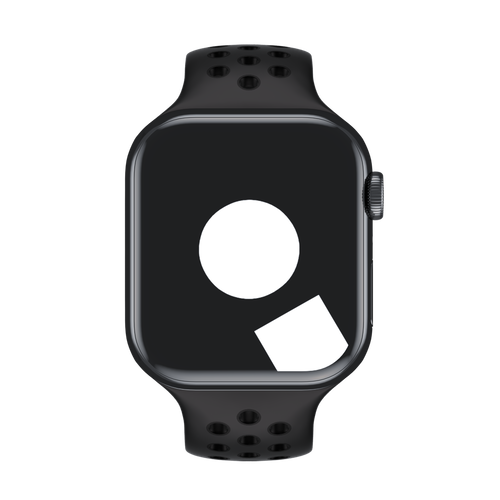 Black/Black Sport Band Active for Apple Watch