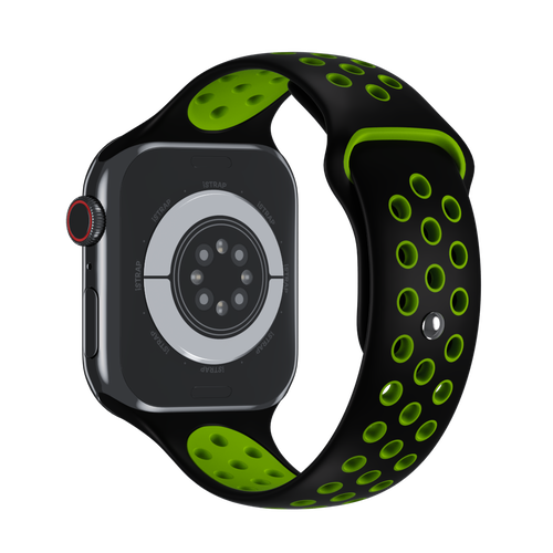 Black/Lime Blast Sport Band Active for Apple Watch