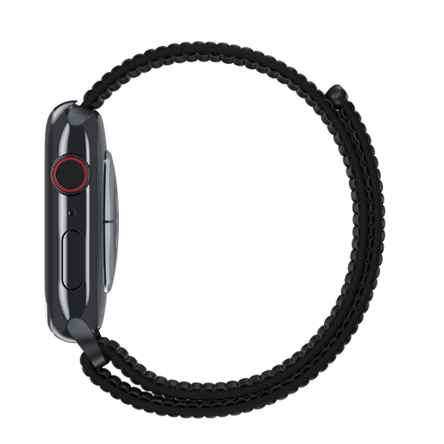 Black Reflective Sport Loop for Apple Watch