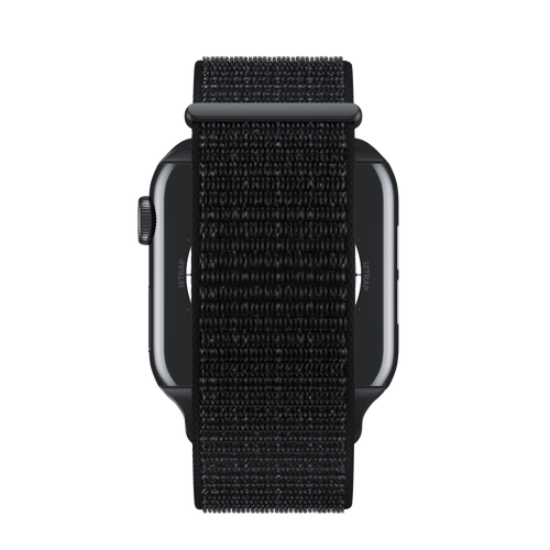 Black Reflective Sport Loop for Apple Watch