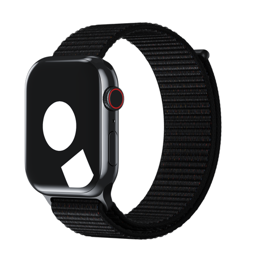 Black Sport Loop for Apple Watch