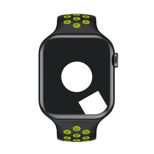 Black/Volt Sport Band Active for Apple Watch