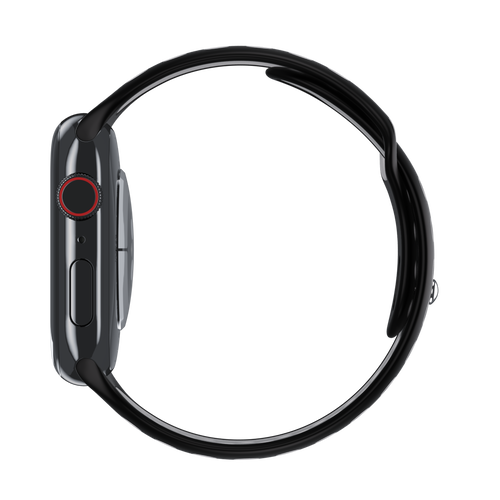 Black/White Sport Band Active for Apple Watch