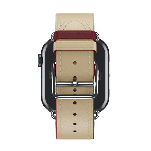 Blanc/Rouge H Single Tour for Apple Watch iSTRAP