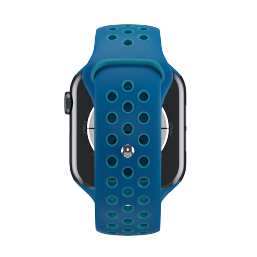 Blue Orbit/Gamma Blue Sport Band Active for Apple Watch