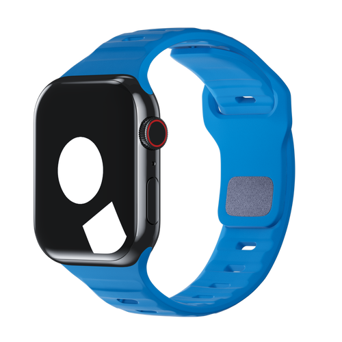 Blue Sport Band Groove for Apple Watch