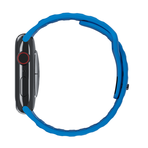 Blue Sport Band Groove for Apple Watch