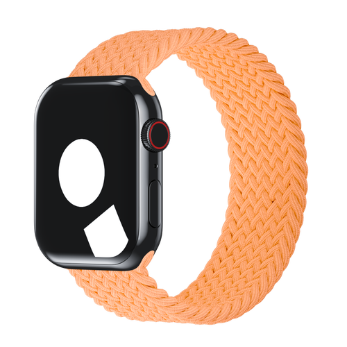 Bright Orange Braided Solo Loop for Apple Watch