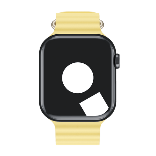 Canary Yellow Ocean Band for Apple Watch iSTRAP