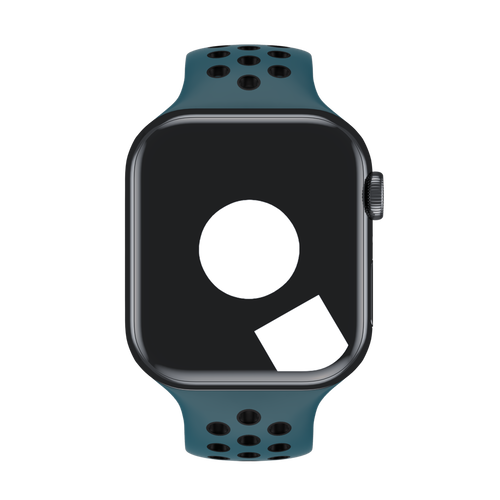 Celestial Teal/Black Sport Band Active for Apple Watch