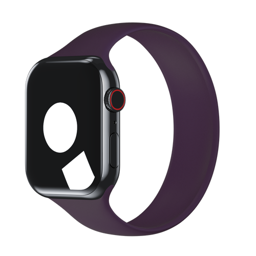 Dark Cherry Solo Loop for Apple Watch iSTRAP