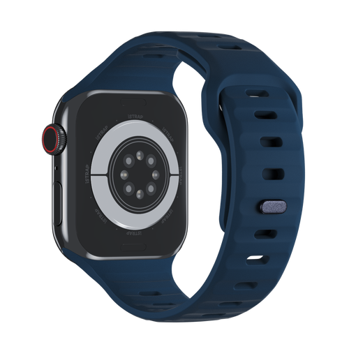 Denim Blue Sport Band Groove for Apple Watch