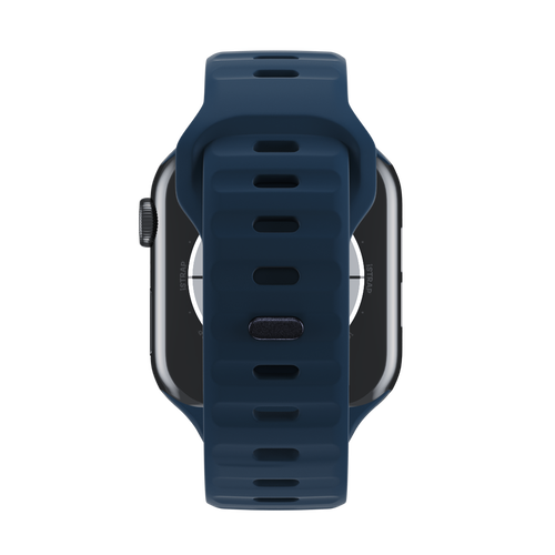 Denim Blue Sport Band Groove for Apple Watch