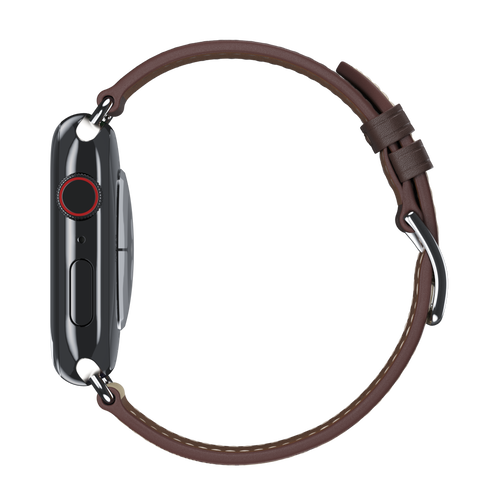 Étain/Béton Single Tour for Apple Watch