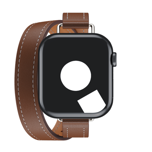 Fauve Attelage Double Tour for Apple Watch